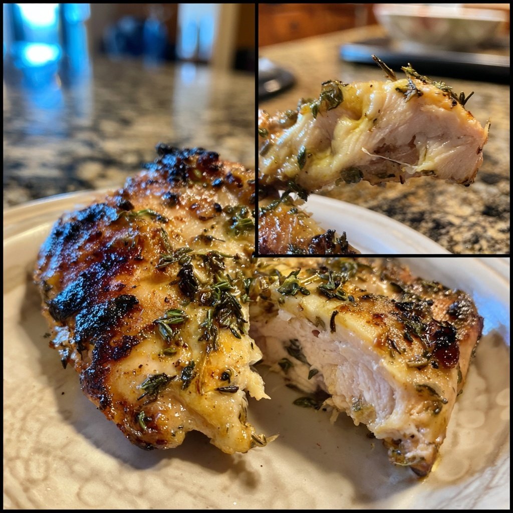 Grilled Lemon Thyme Chicken