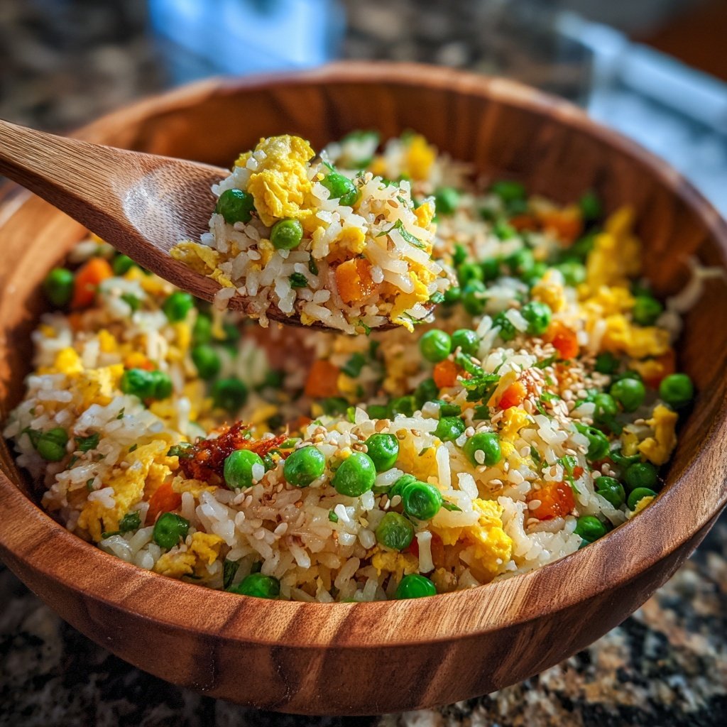 Quick 10 Minute Egg Fried Rice