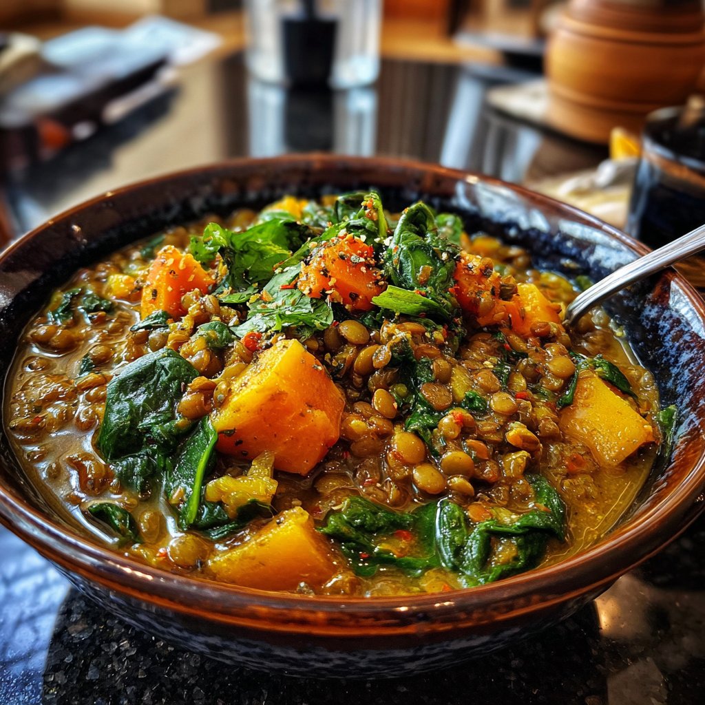 Curried Lentil and Vegetable Stew