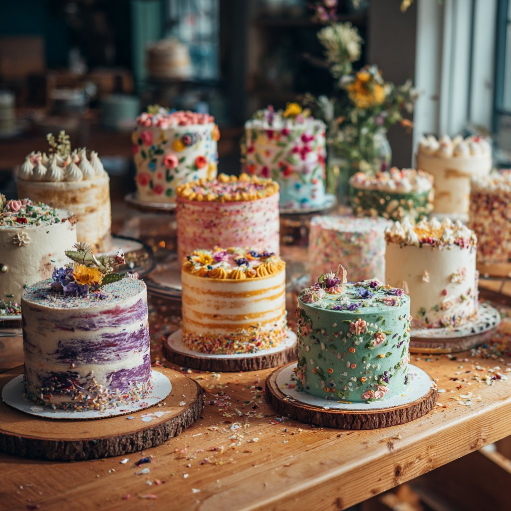 20 Birthday Cakes for Adults: Modern Buttercream