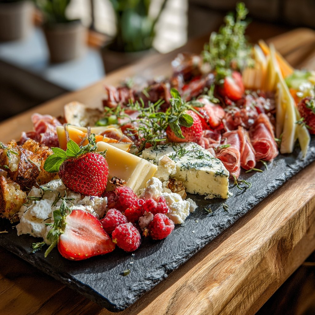 Rustic Chic Spring Charcuterie