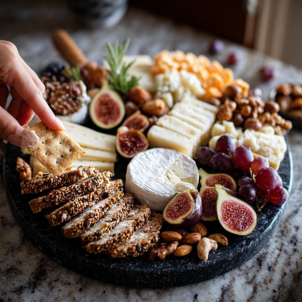 Sweet and Savory Charcuterie Board