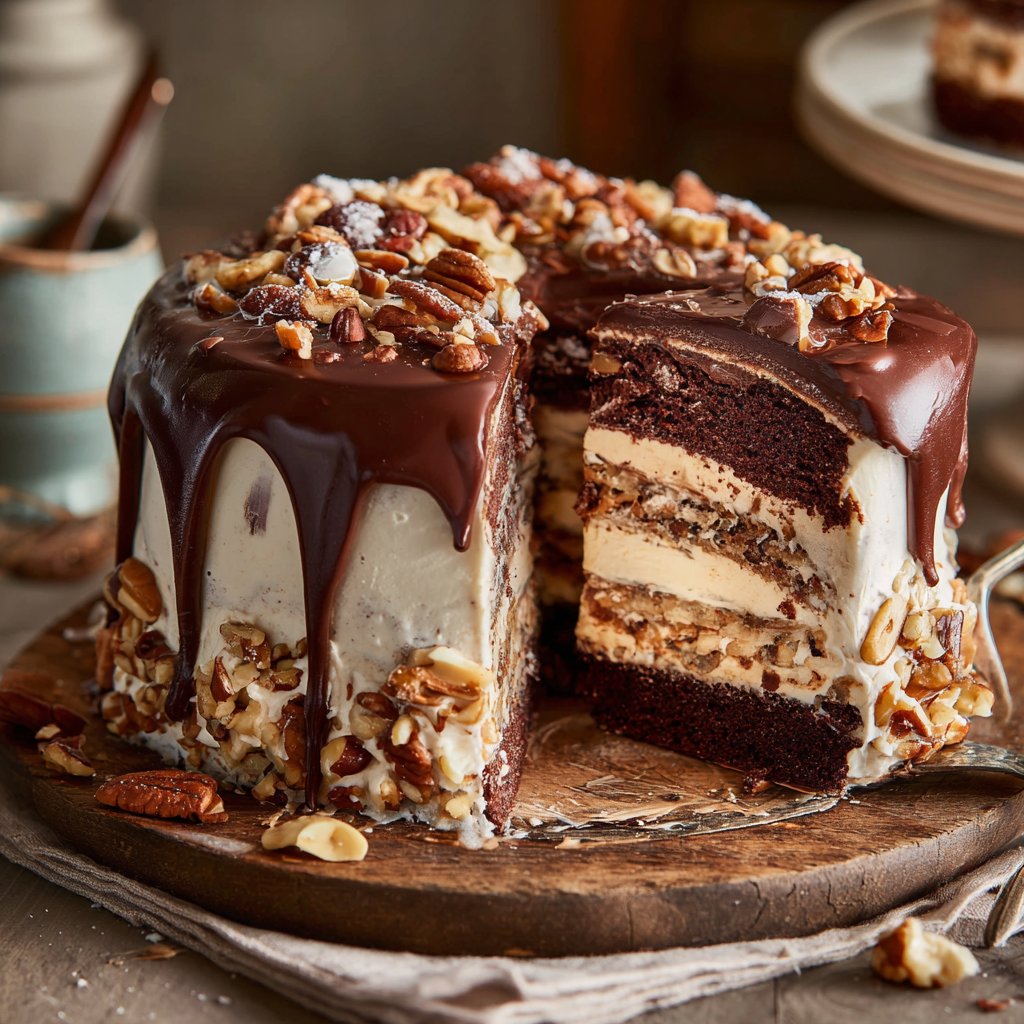 20 Birthday Cakes for Adults: Nutty Indulgence